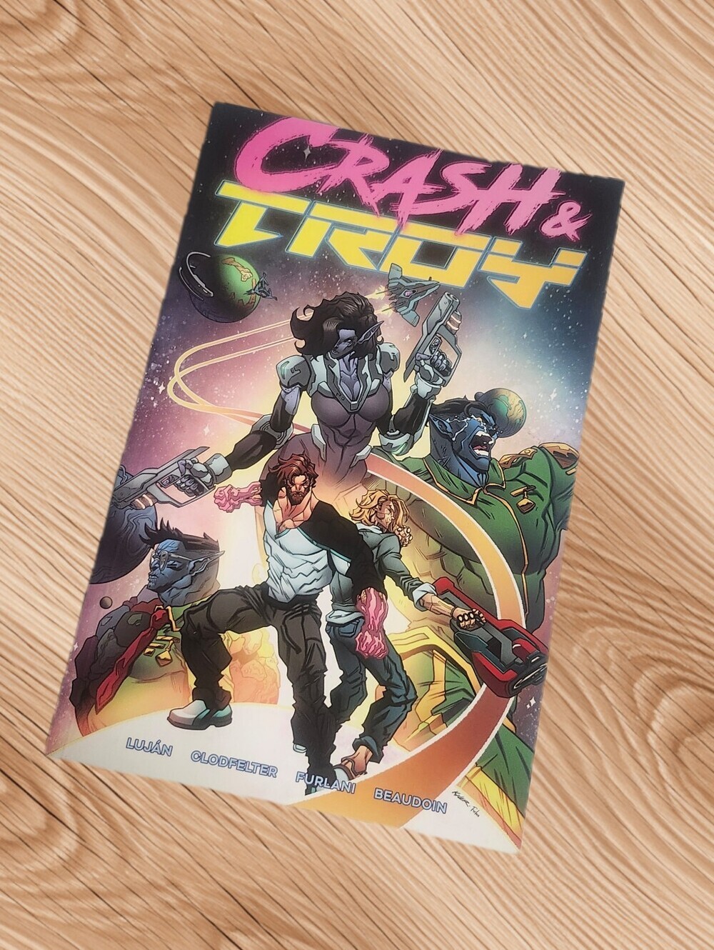 ​🚀 Crash & Troy Comic Book – Sci-Fi Adventure! 👽